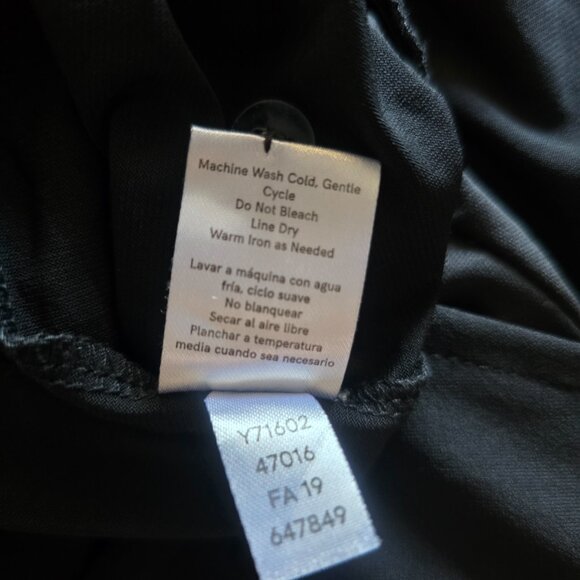 Venus Womens Black Lace Up Long Sleeve Romper Jumpsuit Size Large - Picture 7 of 7